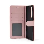 Premium Litchi Style PU Leather Wallet Book Case Cover Card Holder For Motorola G10 G20 G30 - Image 3