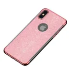 Huawei Mate 20 Lite Ultra Thin Clear Gel Case With Chrome & Glitter Effect - Image 7