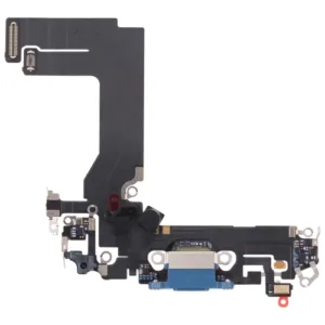 For iPhone 13 mini Charging Port Dock Connector Flex Cable – Blue – OEM Pulled