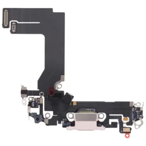 For iPhone 13 mini Charging Port Dock Connector Flex Cable – Gold – OEM Pulled