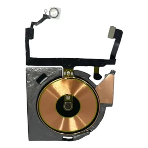 For iPhone 15 Plus NFC Antenna Wireless Charging Coil & Volume Mute Button Flex Cable - OEM Pulled