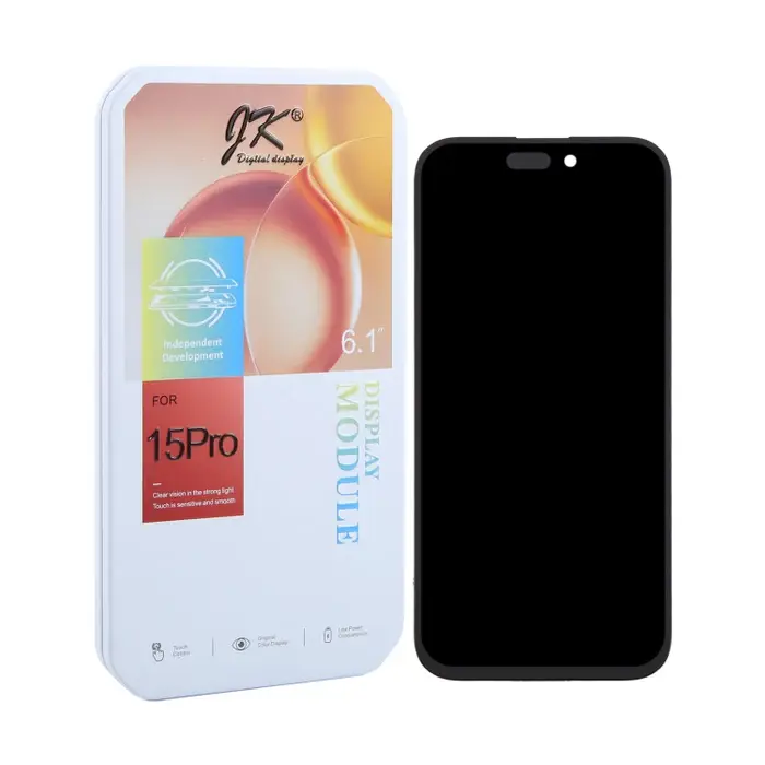 For iPhone 15 Pro JK Incell High Colour Premium ESR LCD Screen & Touch Digitiser For iPhone 15 Pro JK Incell High Colour Premium ESR LCD Screen & Touch Digitiser