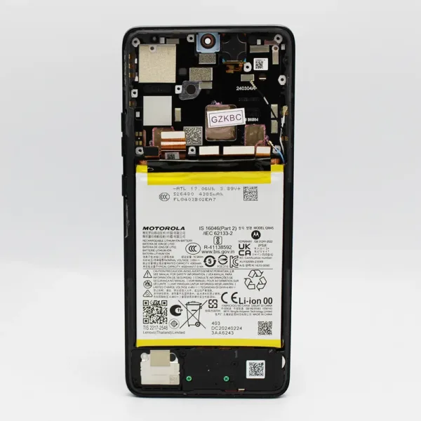 For Motorola Moto Edge 50 Pro LCD Screen Touch Digitiser Frame Battery - OEM Pulled