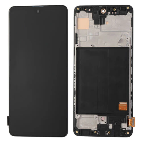 For Samsung A515 Galaxy A51 LCD Screen & Touch Digitiser With Frame - Black