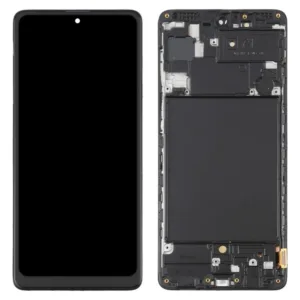 For Samsung A715 Galaxy A71 LCD Screen & Touch Digitiser With Frame - Black