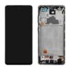 For Samsung A725 Galaxy A72 LCD Screen & Touch Digitiser With Frame - Black