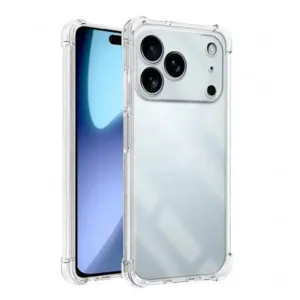 For Apple iPhone 17 Pro Anti-Burst Protective Shockproof Clear TPU Gel Case