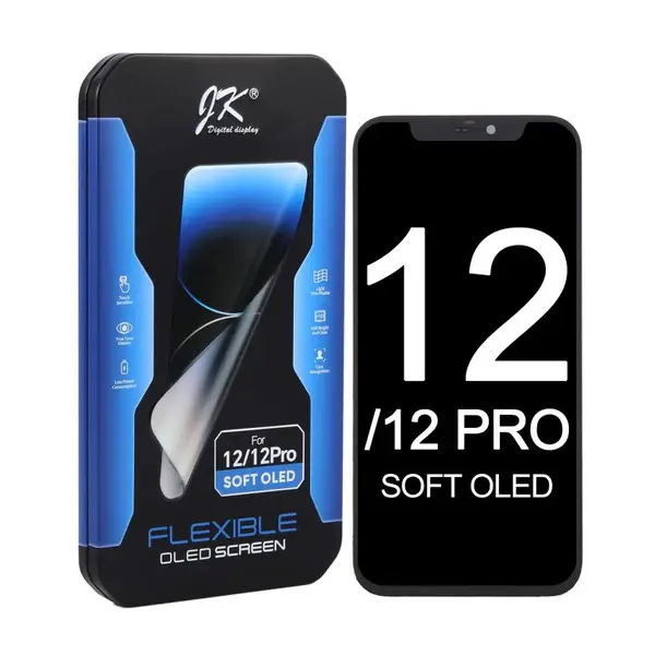 For iPhone 12 / 12 Pro JK Soft OLED Premium LCD Screen & Touch Digitiser For iPhone 12 / 12 Pro JK Soft OLED Premium LCD Screen & Touch Digitiser