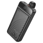 Hoco 30000mAh PD QC3.0 22.5W Large Capacity Fast Charging Power Bank Charger - Black