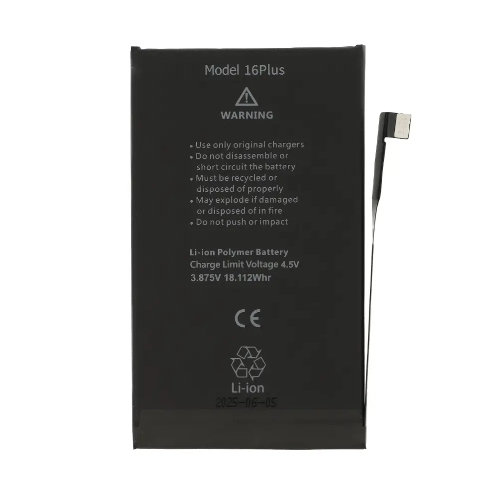 For iPhone 16 Plus AAA Quality 4674mAh Replacement Battery For iPhone 16 Plus AAA Quality 4674mAh Replacement Battery