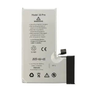 For iPhone 16 Pro AAA Quality 3582mAh Replacement Battery