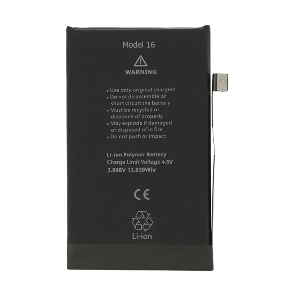 For iPhone 16 AAA Quality 3561mAh Replacement Battery For iPhone 16 AAA Quality 3561mAh Replacement Battery