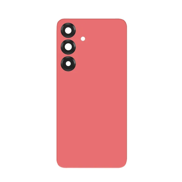 For Samsung S931 Galaxy S25 Rear Back Glass / Battery Cover With Camera Lens - Coralred