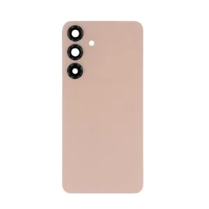 For Samsung S931 Galaxy S25 Rear Back Glass / Battery Cover With Camera Lens - Pinkgold