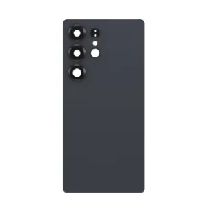 For Samsung S938 Galaxy S25 Ultra Rear Back Glass / Battery Cover With Camera Lens - Jet Black