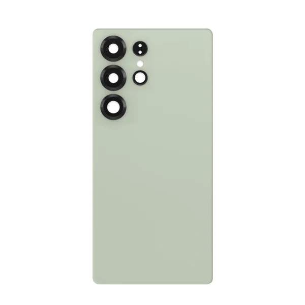 For Samsung S938 Galaxy S25 Ultra Rear Back Glass / Battery Cover With Camera Lens - Titanium Jadegreen