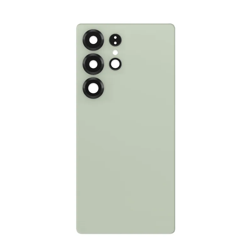For Samsung S938 Galaxy S25 Ultra Rear Back Glass / Battery Cover With Camera Lens - Titanium Jadegreen