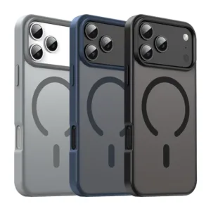 For iPhone 15 / 16 / 17 Matte Magsafe Charging PC TPU Case Cover