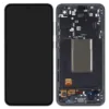 For Samsung S721 Galaxy S24 FE Genuine LCD Screen & Digitiser On Frame