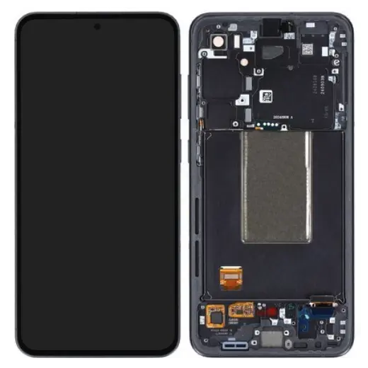 For Samsung S721 Galaxy S24 FE Genuine LCD Screen & Digitiser On Frame