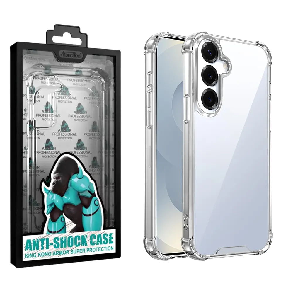For Samsung S731B Galaxy S25 FE Atouchbo Genuine Anti-Shock Kong Super Protective TPU Gel Case For Samsung S731B Galaxy S25 FE Atouchbo Genuine Anti-Shock Kong Super Protective TPU Gel Case