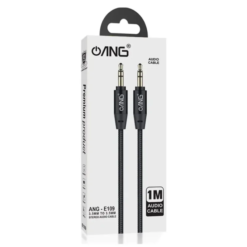 ANG E109 3.5mm Aux To Aux Braided Cable