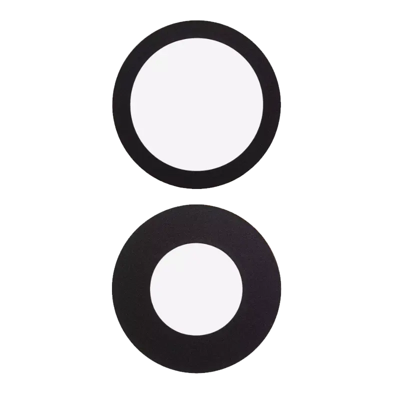 For iPhone 17 Rear Camera Lens With Adhesive Cover Set - Glass Only