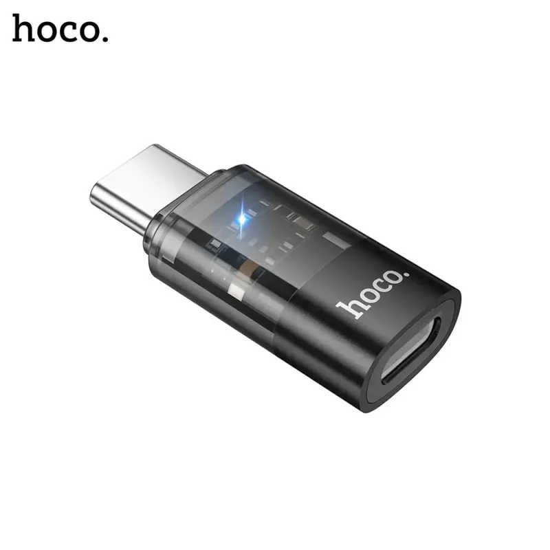 Hoco UA36D Mini USB-C Male To Lightning Female Adapter