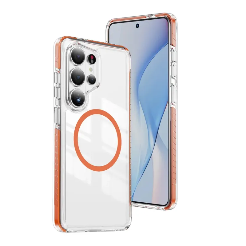 For Samsung Galaxy S26 Ultra Shockproof Crystal Shield Magsafe Case