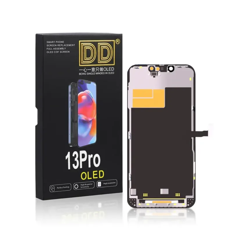 For iPhone 13 Pro NO Message Diagnostic OLED Screen & Touch Digitiser On Frame