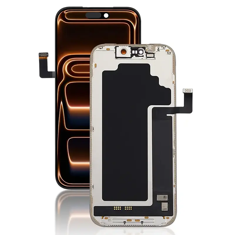 For iPhone 17 Pro Max Soft OLED Screen & Touch Digitiser On Frame