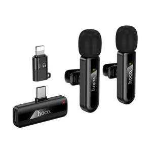 HOCO L20A Dual-Mic Wireless Mini Digital Microphone