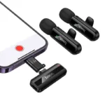 HOCO L20A Dual-Mic Wireless Mini Digital Microphone - Image 2