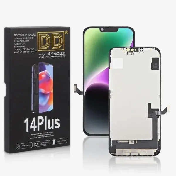 For iPhone 14 Plus Soft OLED Premium LCD Screen & Touch Digitiser