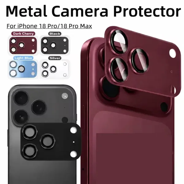 For iPhone 18 Pro Series Coloured Camera Lens Protector