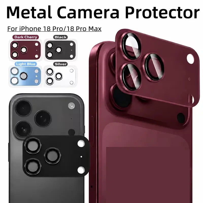 For iPhone 18 Pro Series Coloured Camera Lens Protector