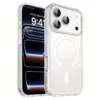 For iPhone 17 Pro Max / 18 Pro Max Clear Magsafe Charging PC TPU Case Cover