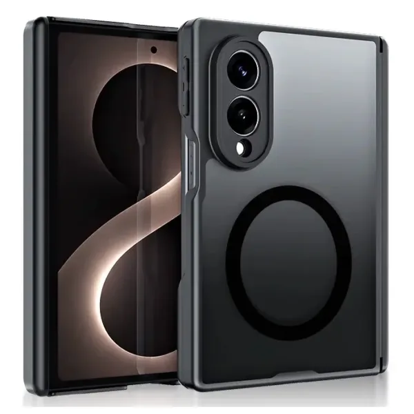 For Samsung Galaxy Fold 8 Full Matte Magsafe Charging PC TPU Case Cover